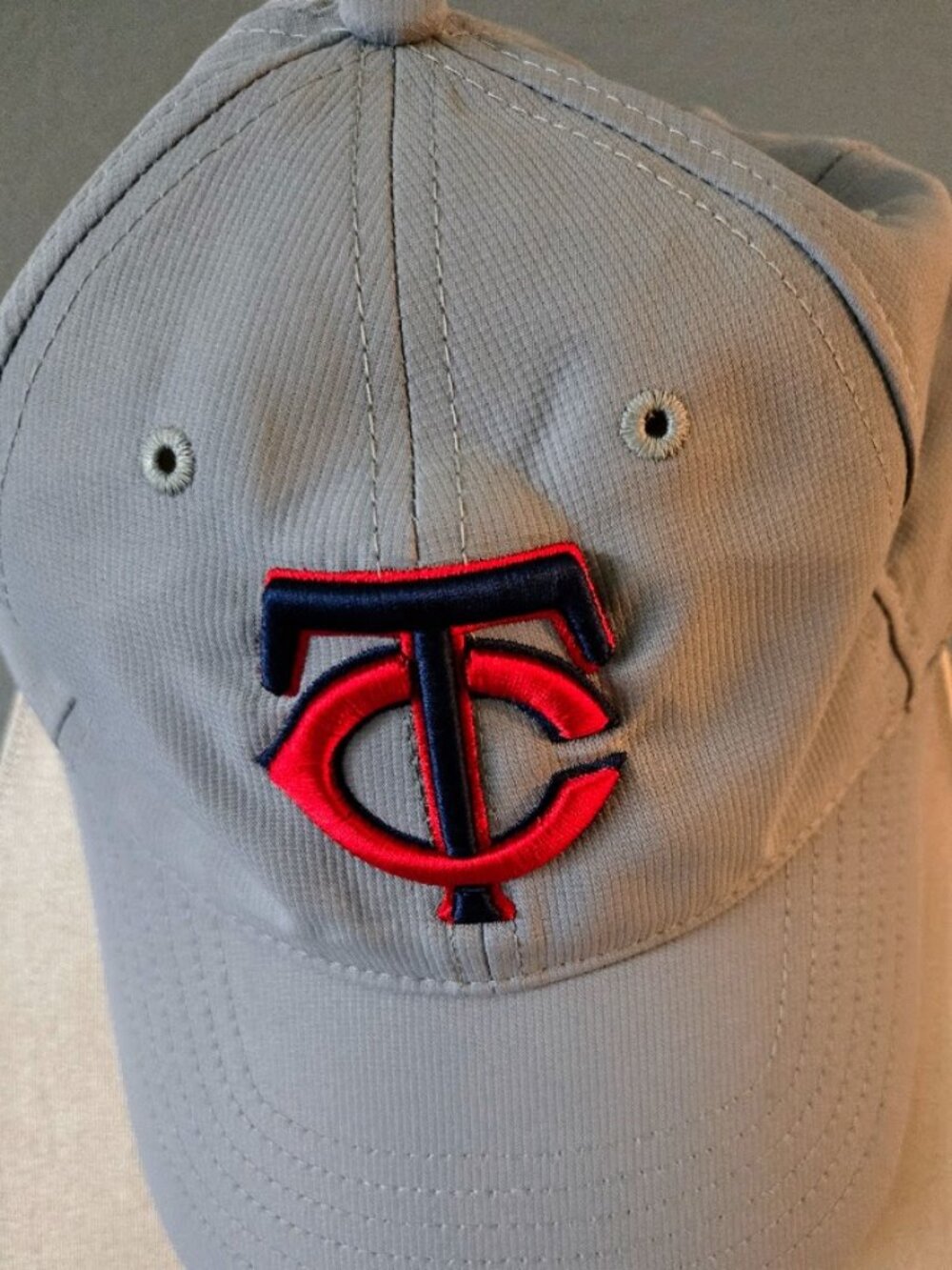 Minnesota Twins MLB Gray Strap Back Adjustable Hat Cap America